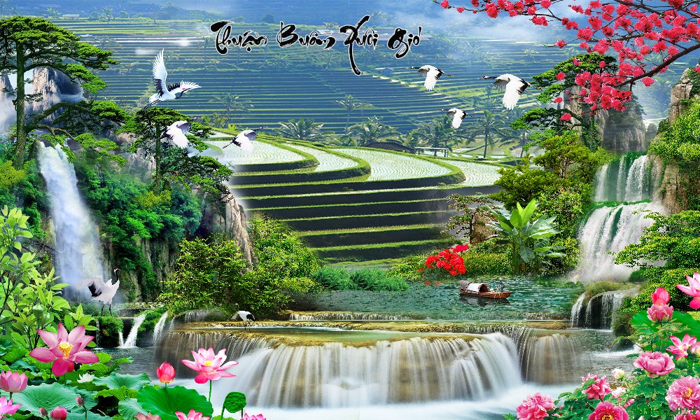 Phong cảnh sơn thủy hữu tình MHT2-024